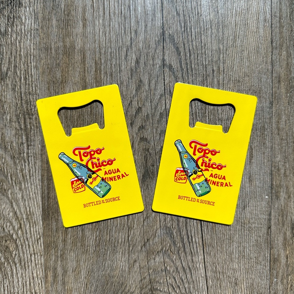 Set of 2 Topo Chico Bottle Openers